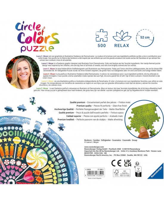 500 κομμάτια CIRCLE OF COLORS - CANDIES