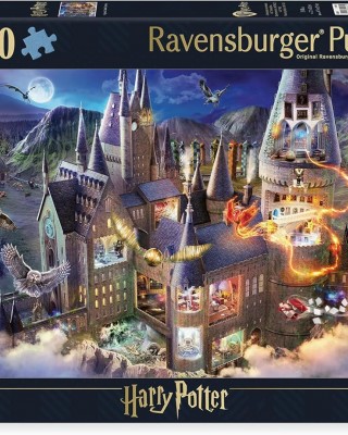 3000 κομμάτια HARRY POTTER - HOGWARTS CASTLE CUTAWAY