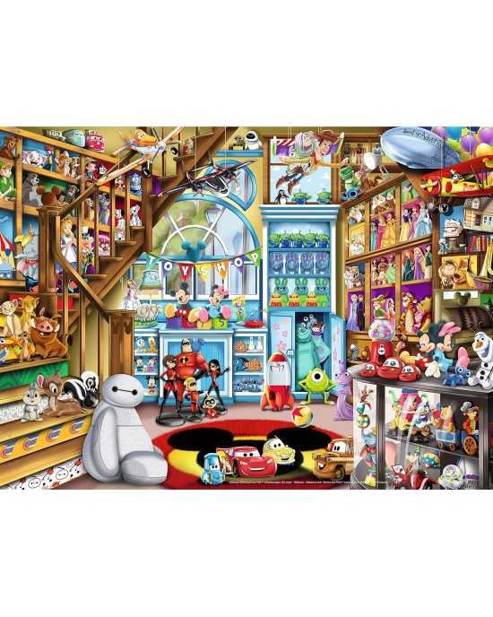 100 XXL κομμάτια DISNEY & PIXCAR TOY STORE