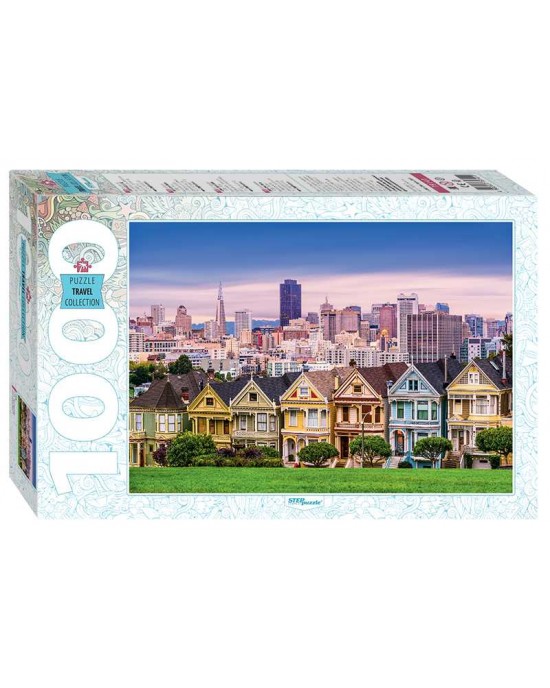 1000 κομμάτια THE PAINTED LADIES OF SAN FANCISCO