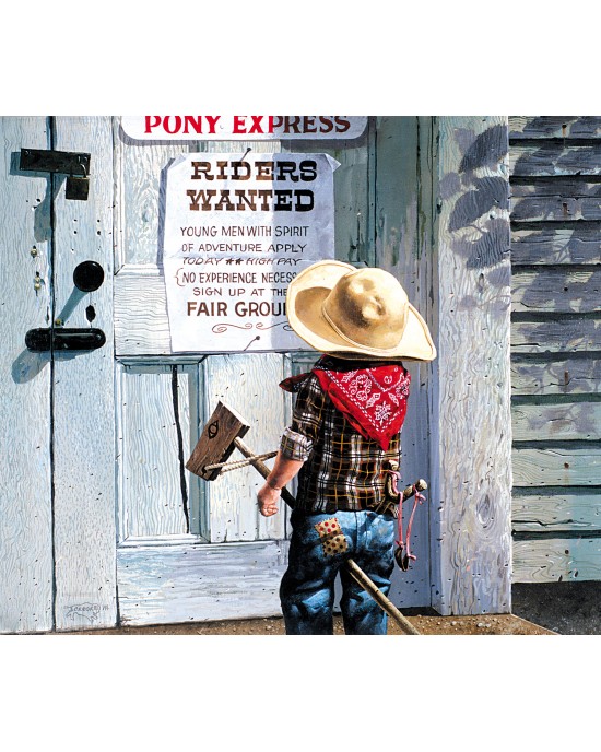 1000 κομμάτια RIDERS WANTED