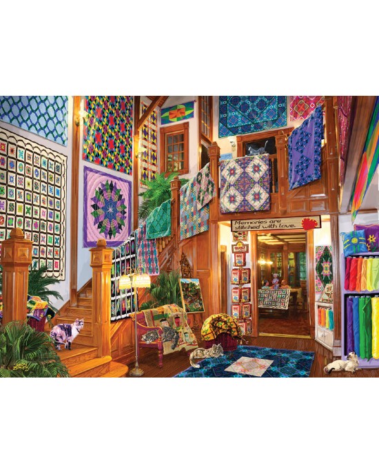 1000 κομμάτια STITCHED WITH LOVE