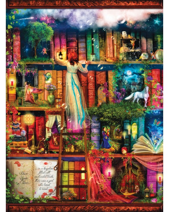 1000 κομμάτια TREASURE HUNT BOOKSHELF