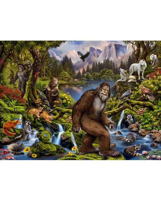 1000 κομμάτια KING OF THE FOREST