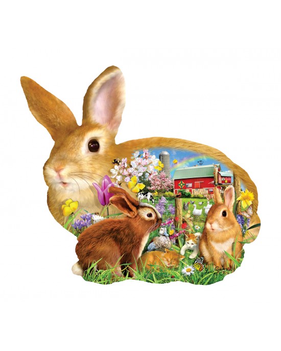 1000 κομμάτια SPRINGTIME BUNNIES