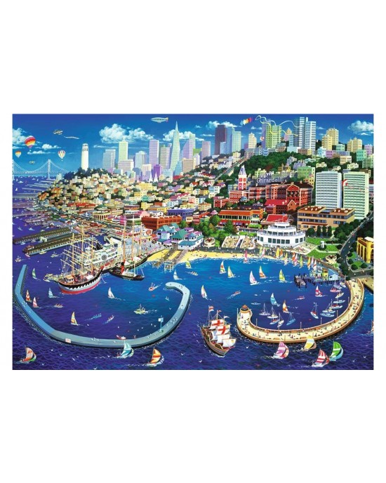 2000 κομμάτια SAN FRANCISCO BAY