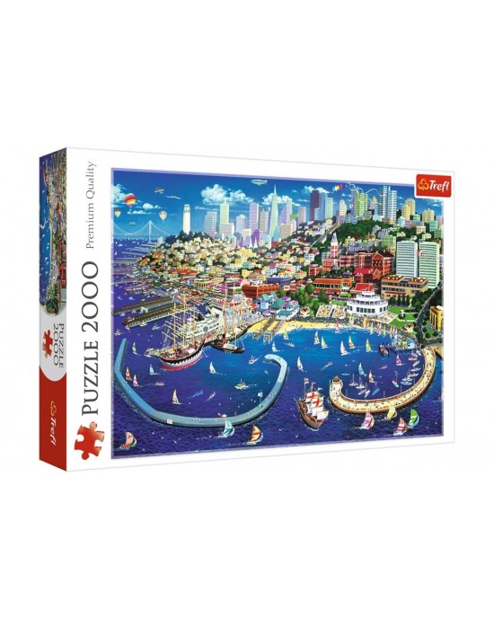 2000 κομμάτια SAN FRANCISCO BAY