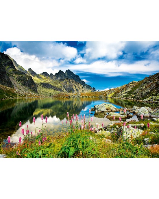 3000 κομμάτια STAROLESNIANSKI POND, TATRAS, SLOVAKIA