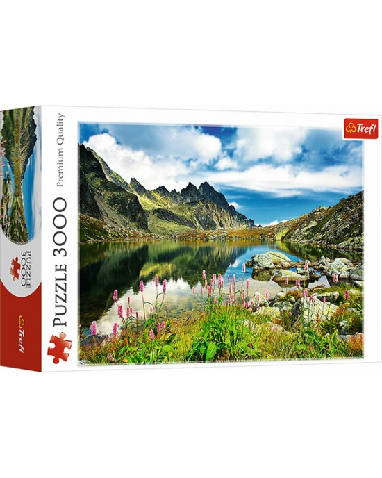 3000 κομμάτια STAROLESNIANSKI POND, TATRAS, SLOVAKIA