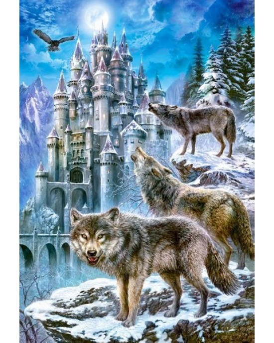 1500 κομμάτια WOLVES AND CASTLE