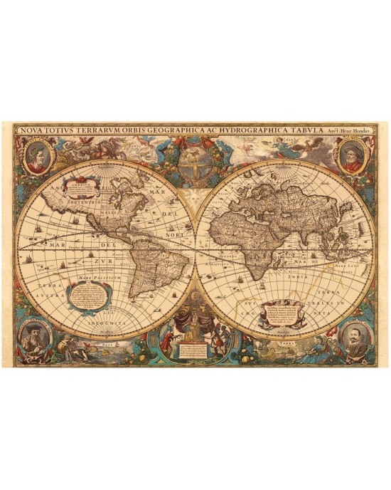 5000 κομμάτια ANTIQUE WORLD MAP