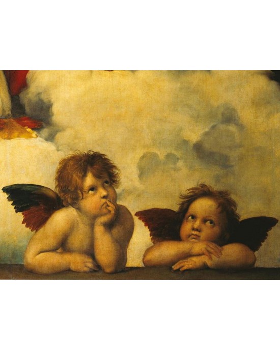 1000 κομμάτια PUTTI, DETAIL FROM THE SISTINE MADONNA, 1513