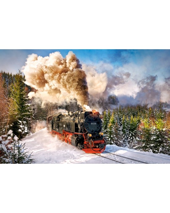 1000 κομμάτια STEAM TRAIN