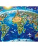 200XL κομμάτια WORLD LANDMARKS MAP