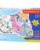 12 μεγάλα κομμάτια PRINCESS CARRIAGE