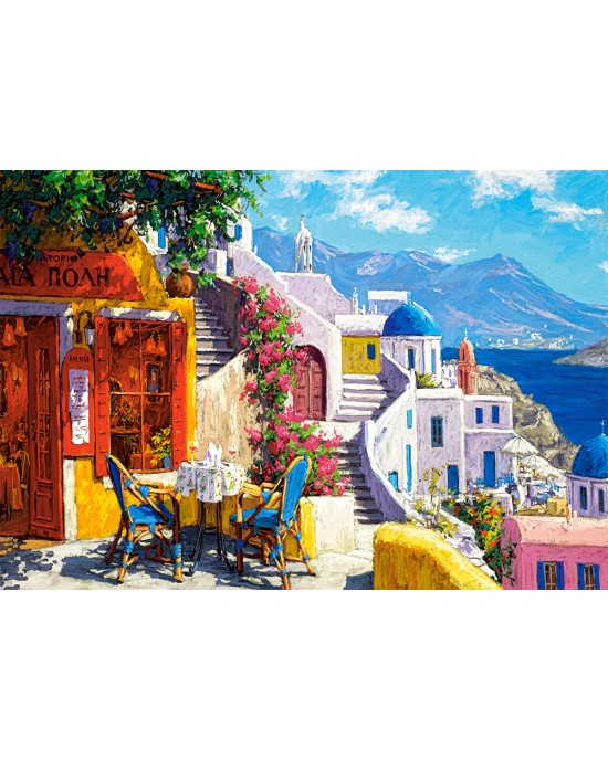 1000 κομμάτια AFTERNOON ON THE AEGEAN SEA