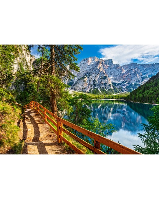 1000 κομμάτια BRAIES LAKE, ITALY
