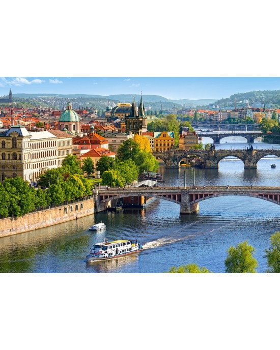 500 κομμάτια VIEW OF BRIDGES IN PRAGUE